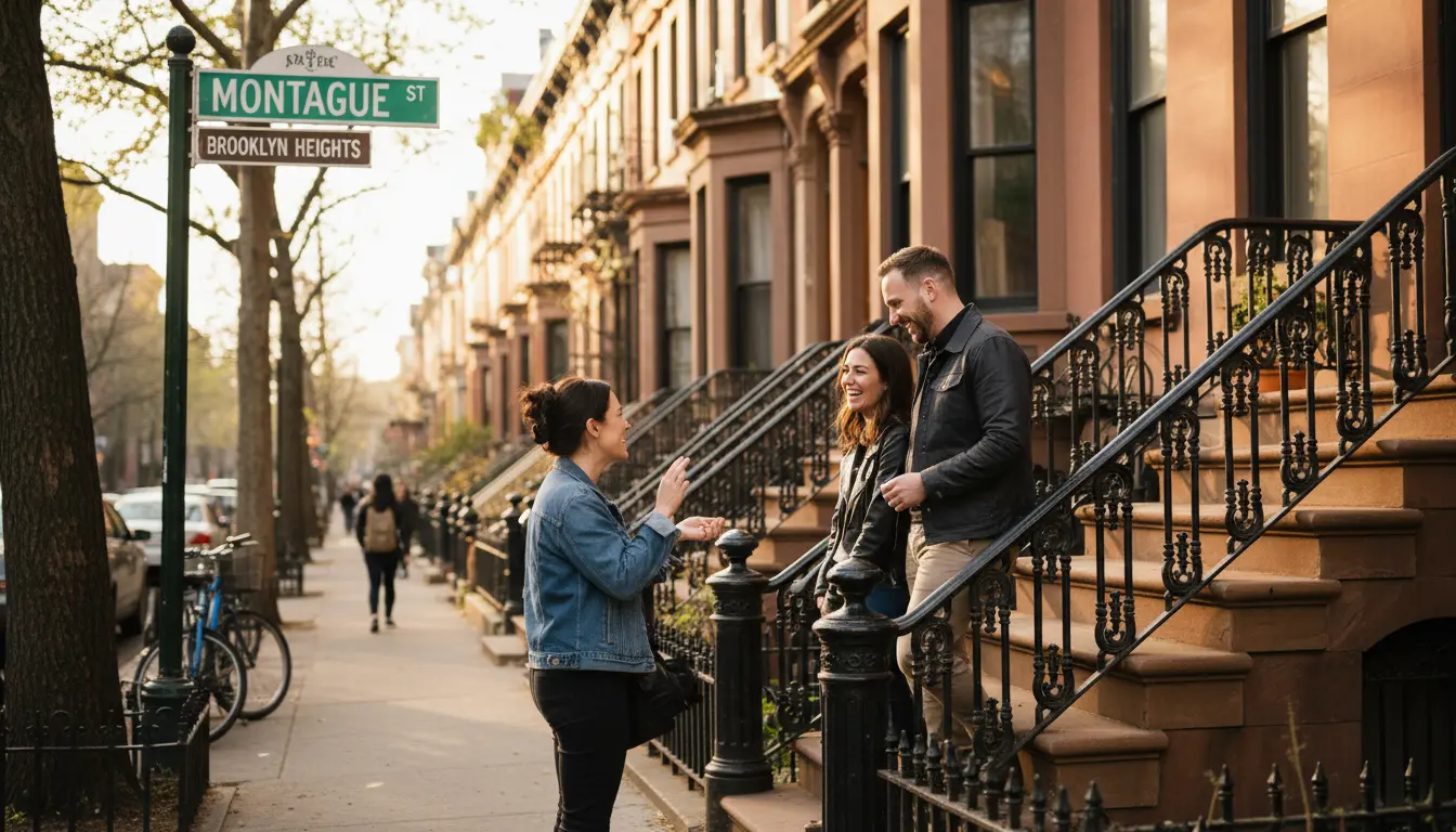 wedding photography Brooklyn NY couple on brownstone stoop