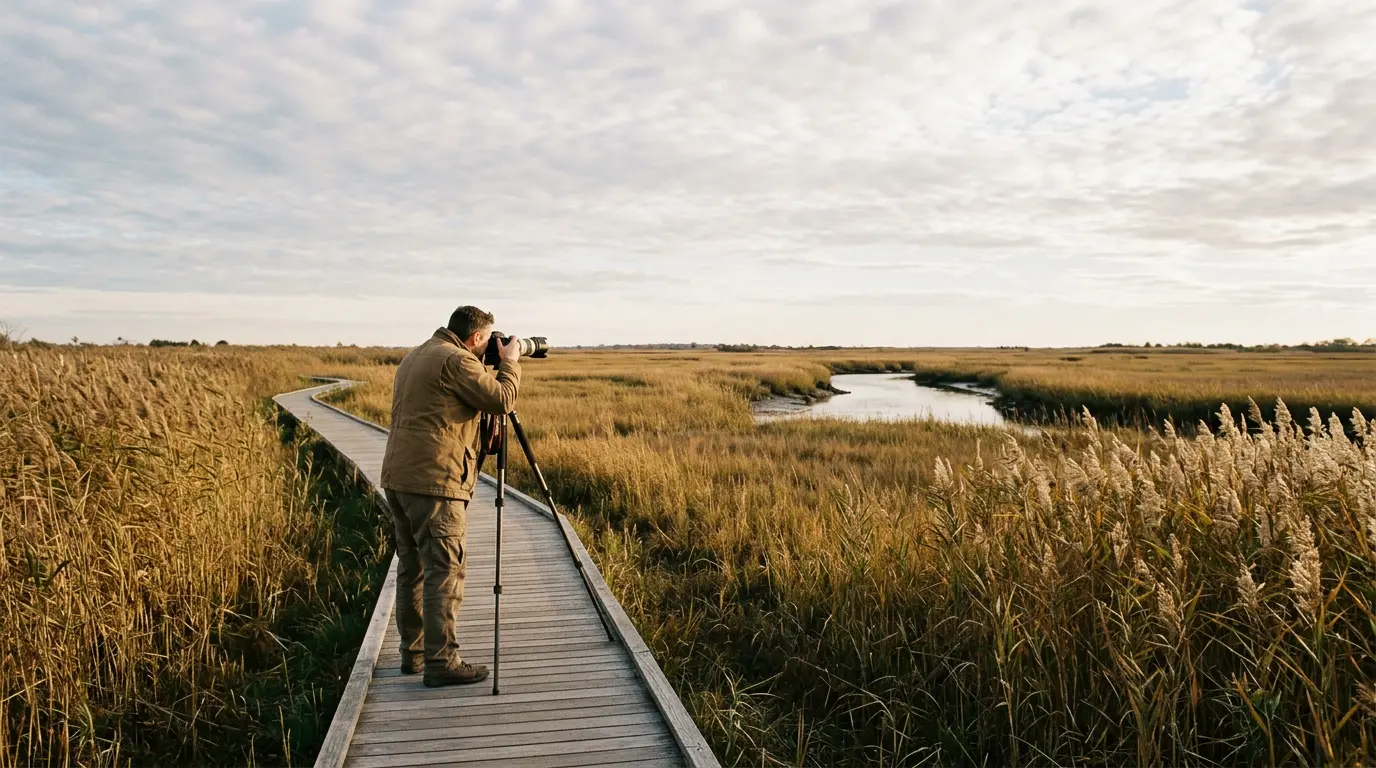 Brooklyn photography service photographer at Marine Park salt marsh nature trail in southeast Brooklyn