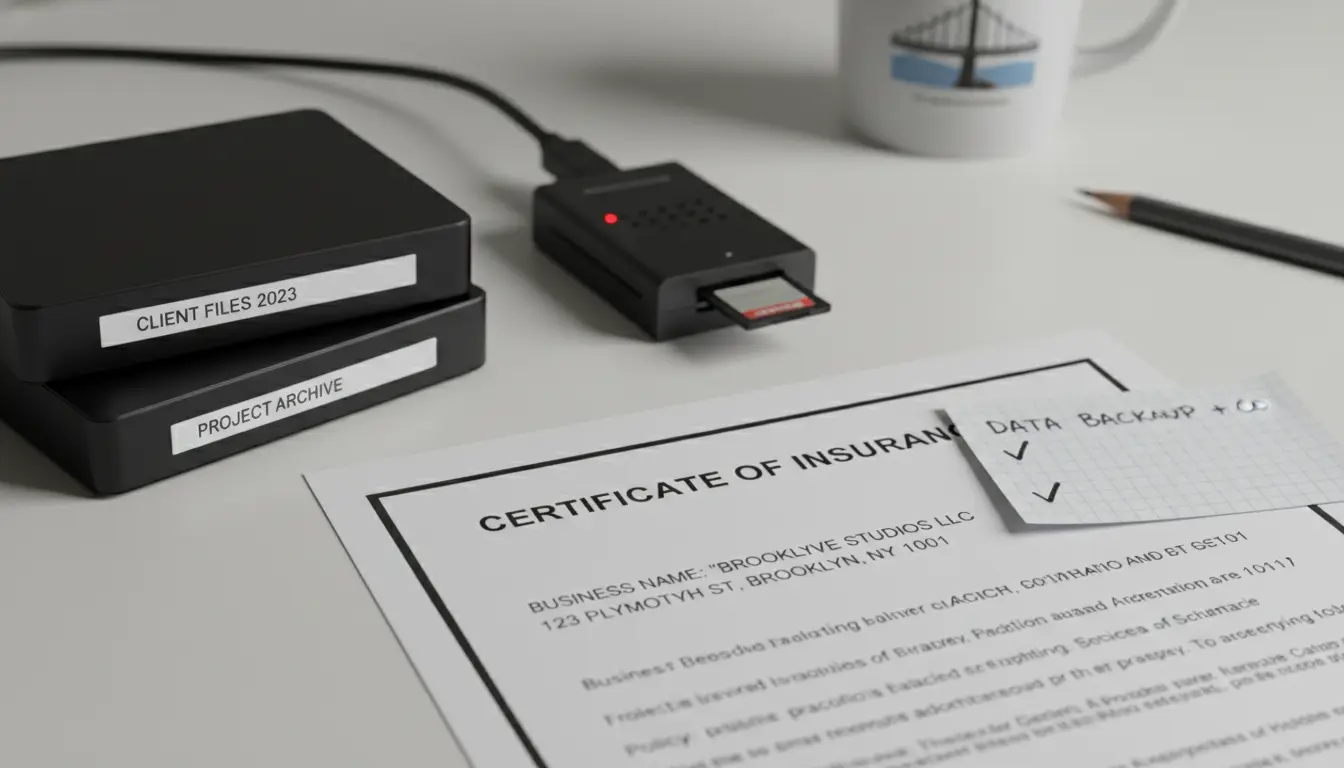 event videography in Brooklyn capturing a conference speaker with wireless mic and camera operator