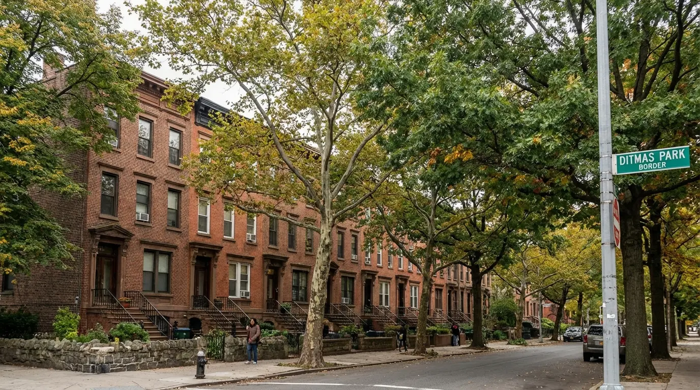 Wedding Photography Kensington — Church Ave subway entrance and corner storefronts near F line stop